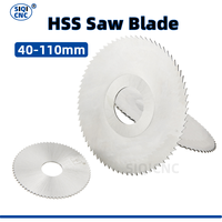 SIQIC HSS Circular Saw Blade 40mm/50mm/60mm/63mm/75mm/80mm/100mm Slotting Cutter Saw Blade