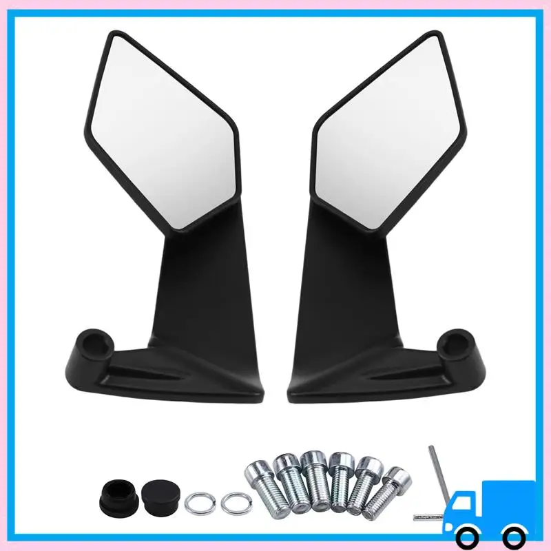

Lasting Motorcycle Rearview Mirror Rearview Mirror Forbmw Foldable Stealth Winglets Side Mirror