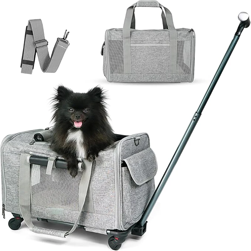 pet-carrier-with-wheels-for-dogs-up-to-15lbs-cat-airline-approved-dog-carrier-rolling-pet-carrier-foldable-pet-stroller