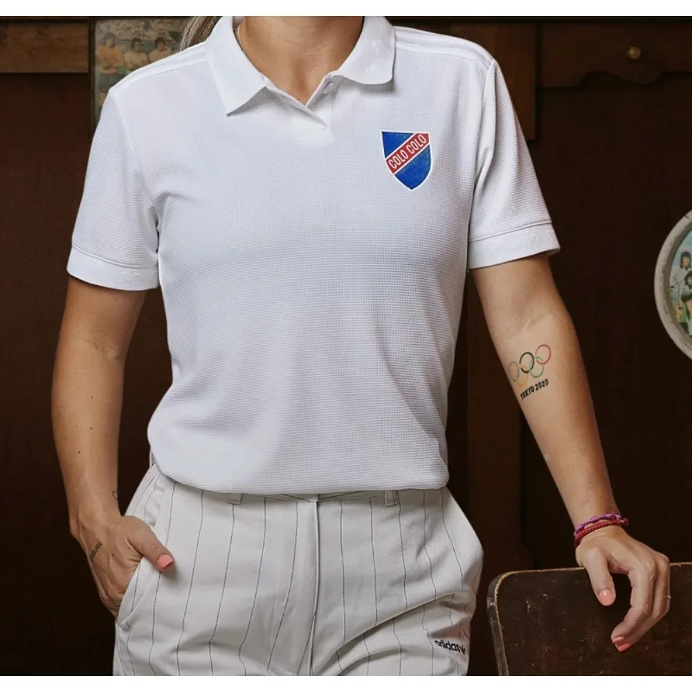 

Men's Off-road Motorcycle Riding Jersey Chilean Men's Classic Retro T-shirt Kolo Kolo Club 100th Anniversary POLO Shirt