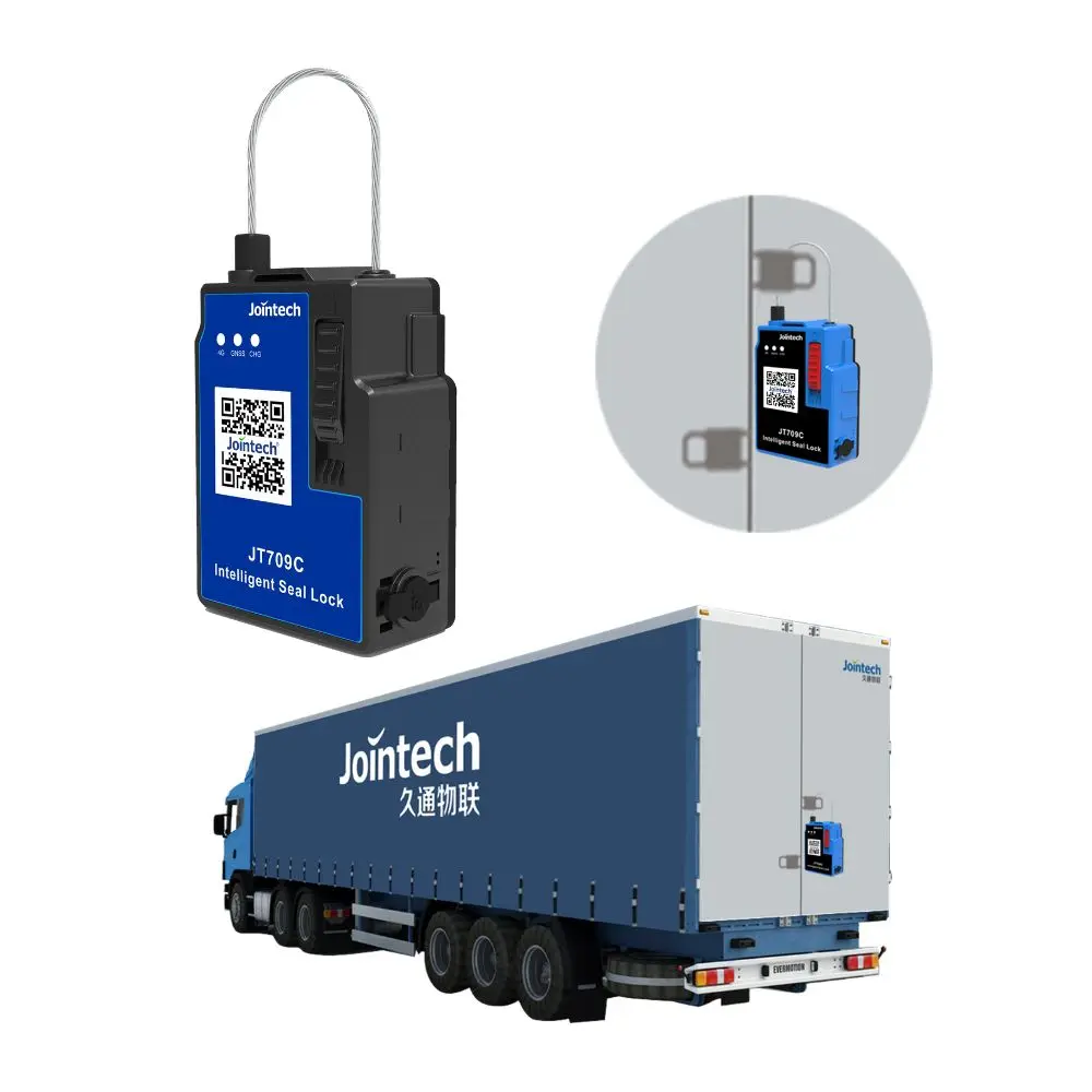 

Jointech 4G Container Tracking Mobile APP Unseal Electronic Seal Tracker