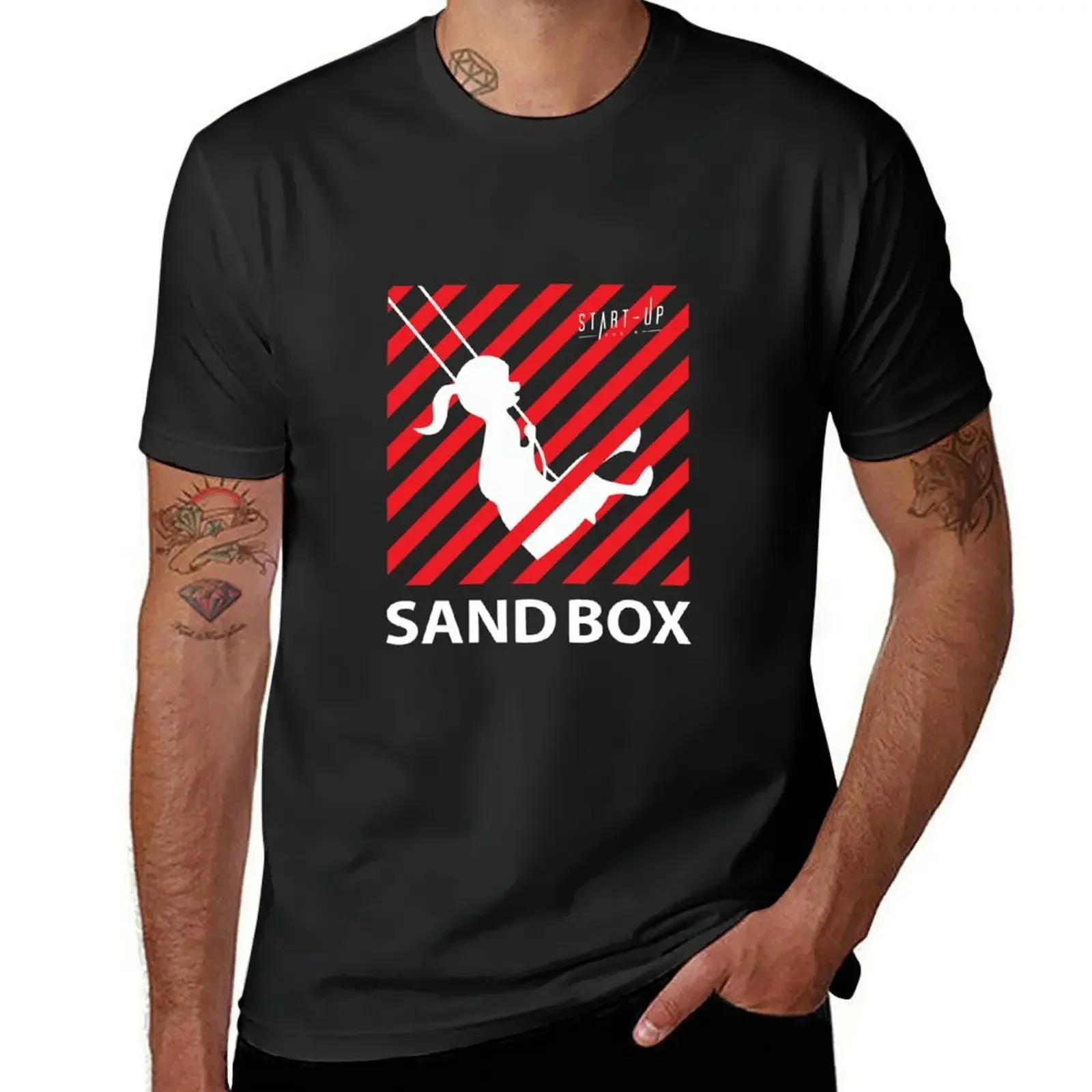 

Start-Up () Kdrama - Sandbox T-Shirt baggy shirts graphic tee shirt summer tops T-shirts for men cotton