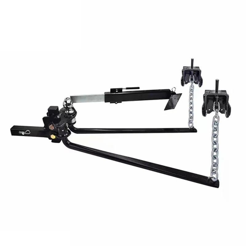 Distribution Hitch Load Leveling 4 Towing Tongue Distributing Hitches Kit with Sway Control for Trailer