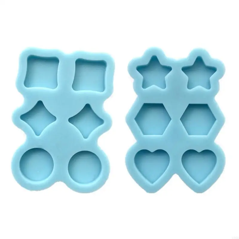 U90E Handmade Earrings Eardrop Danglers Silicone Mould DIY Crystal Epoxy Resin Mold