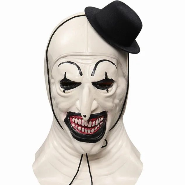 

Clown Mask Latex Glowing Mask Horror Halloween