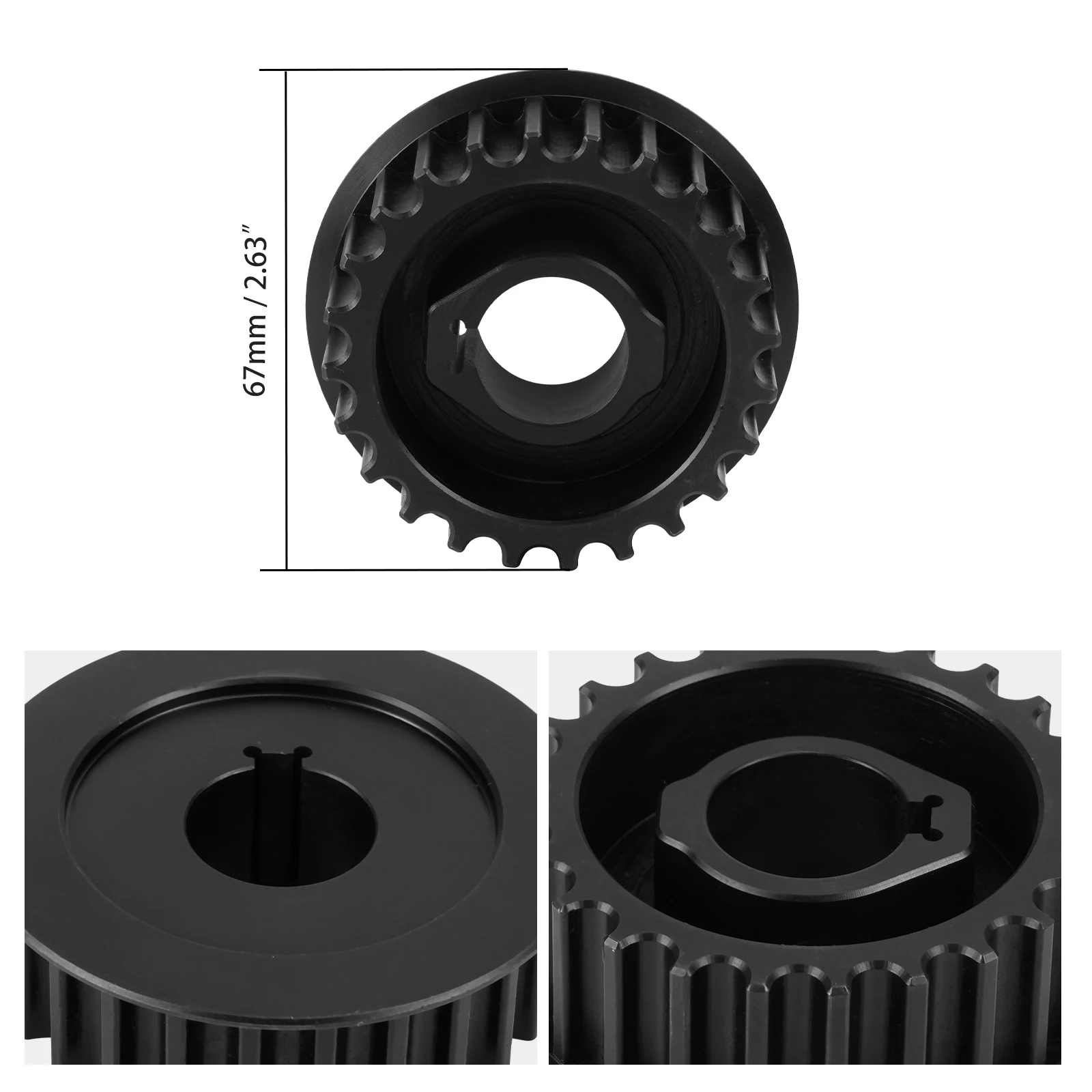 NICECNC For Surron Light Bee X Electric Dirt Bike 24 Teeth Primary Pulley For SUR-RON Light Bee S Segway X160 X260 2024 2025