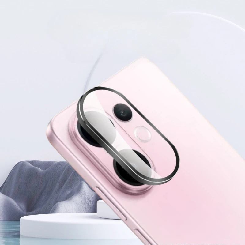ل Vivo S30 Pro Mini X200 FE V60 حلقة معدنية زجاجية عدسة الكاميرا حماة ل VivoV60 S30Promini الخلفي ملصق طبقة رقيقة واقية