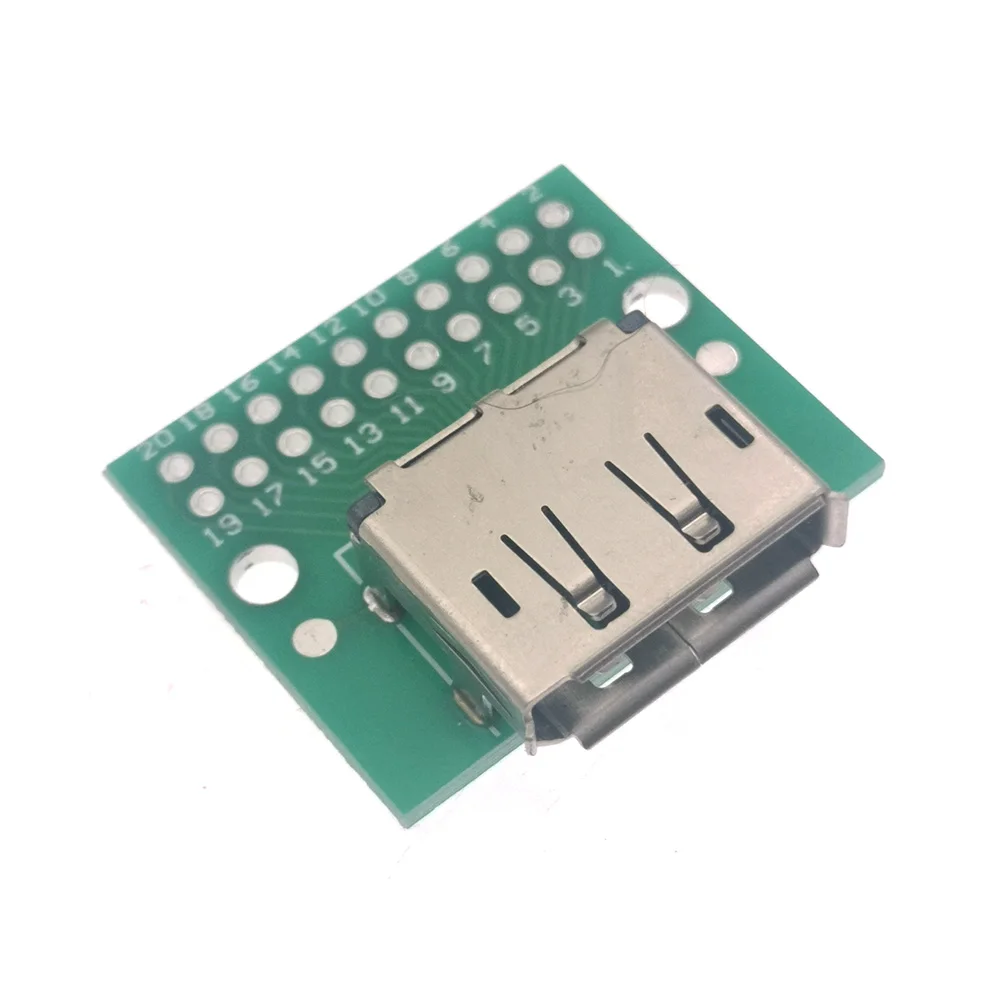 6 szt. Złącze testowe DisplayPort męskie i żeńskie, adapter kabla danych interfejsu Mini DP, płytka obwodu ładowania z płytką PCB