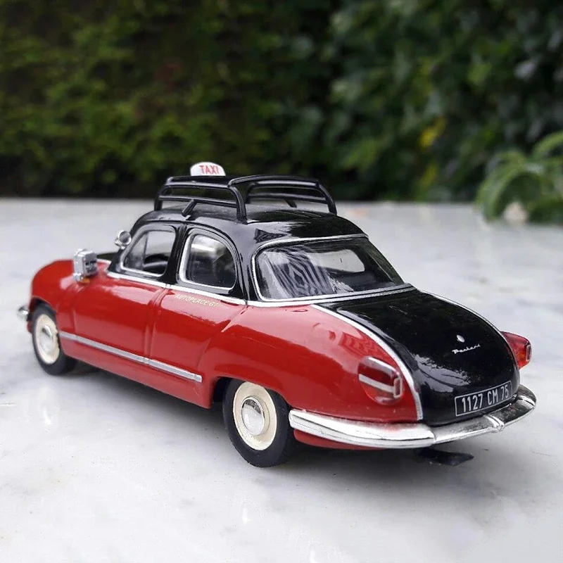 1/43 Alloy Panhard Paris Taxi Diecast Model Car Model Classic Collection Christmas or BirthdayGifts Toys for Boys