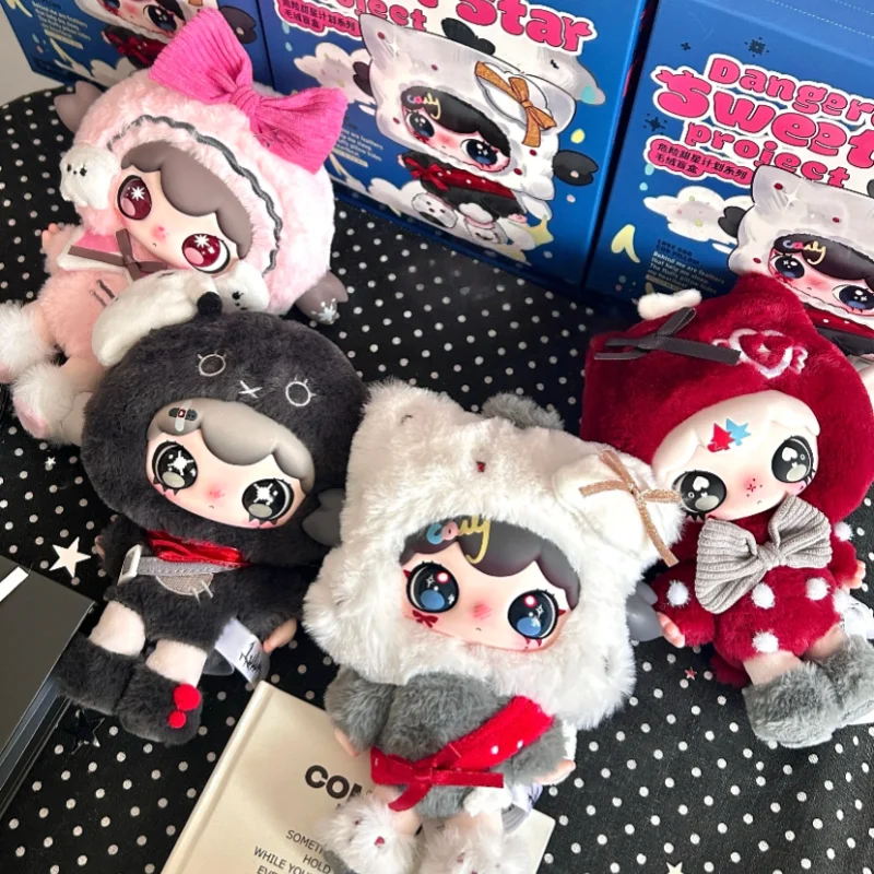 

Лидер продаж, натуральная Lulumi Dangerous Sweet Star Project Series, виниловая плюшевая глухая коробка, загадочная коробка, милая сумка, подвески, кавайные игрушки, подарок