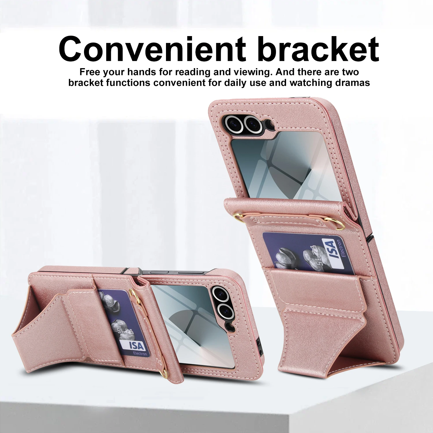 삼성 갤럭시 Z 플립 7 6 5 4 3용 크로스바디 카 - Tempered Glass Screen 리뷰 및 가격