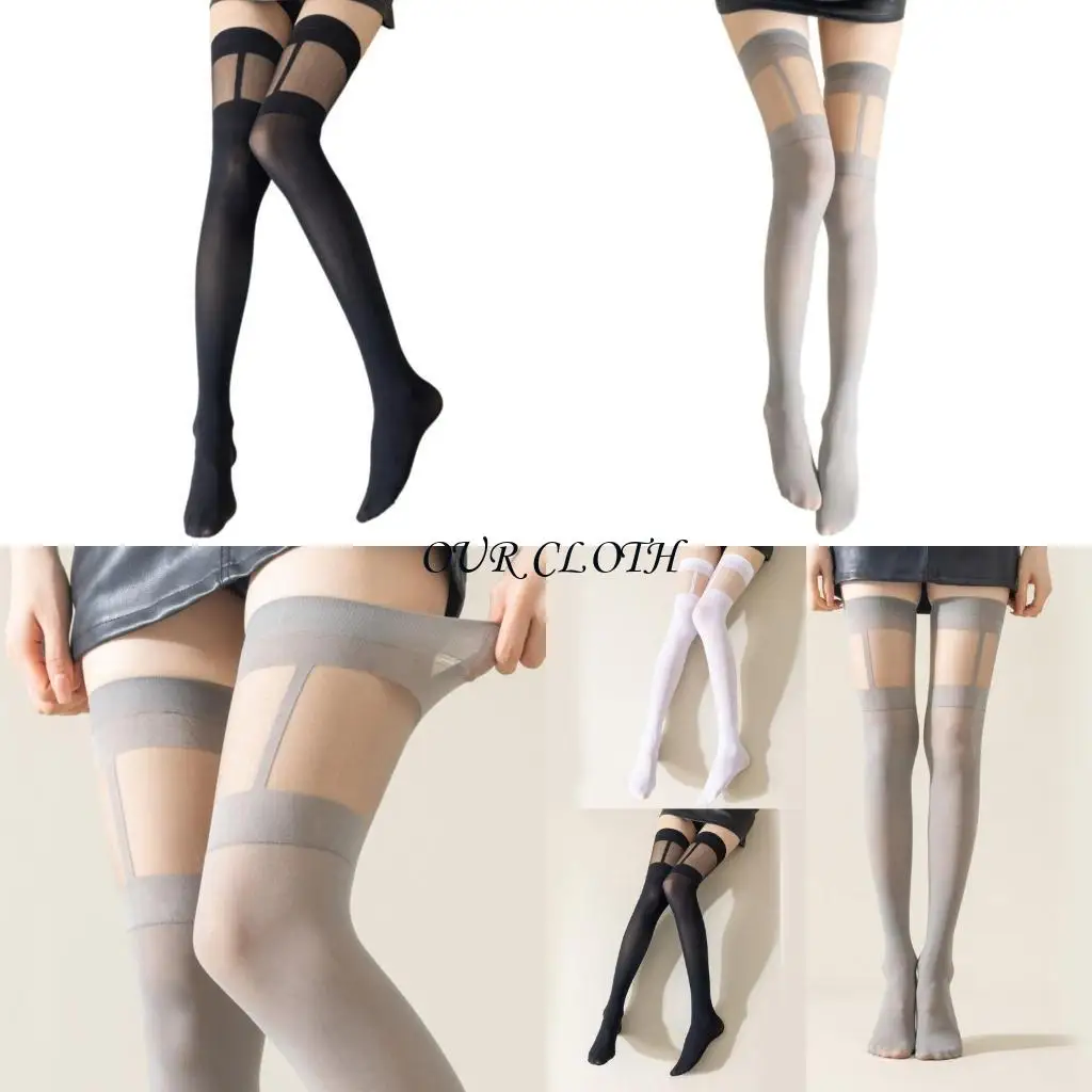 

Thigh High Long Stockings Over Knee Socks Halloween Cosplay Festival Stockings Nylon Thigh High Socks for Women Girls Y1AC