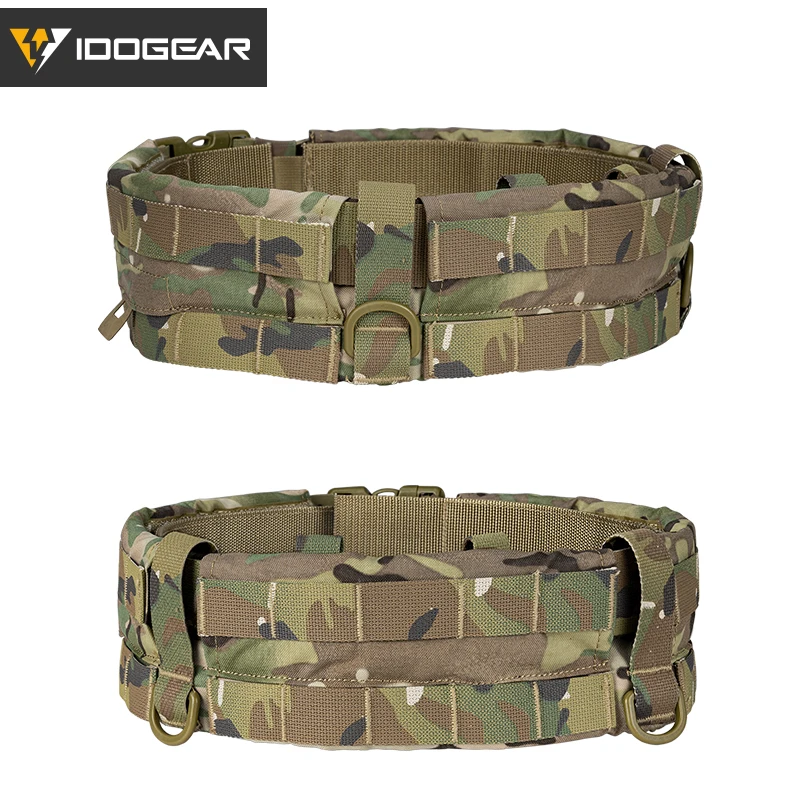 IDOGEAR Tactical Belt MRB Modular Rigger\'s Belt Quick Release MOLLE MC 3424