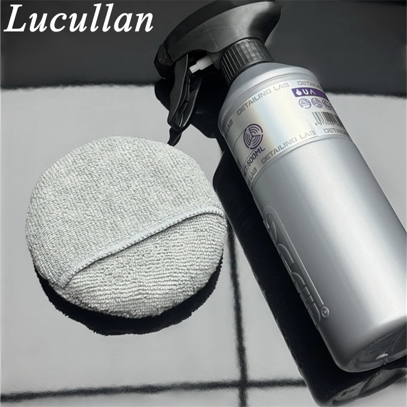 Lucullan Ice Grey Pocket Puck NO SOAK Applicator Ergonomic Ceramic Coating Applicator