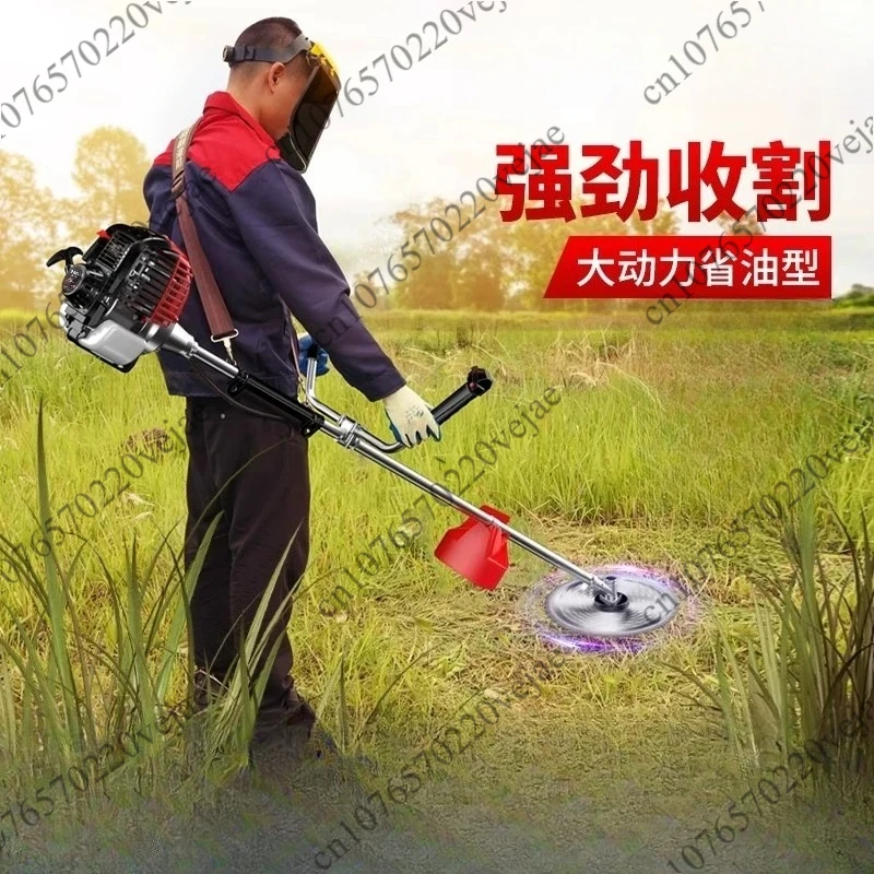 Lawn Mower, Four-stroke, Back-carried, Side-mounted, Hedge Trimmer for Household and Agricultural Use