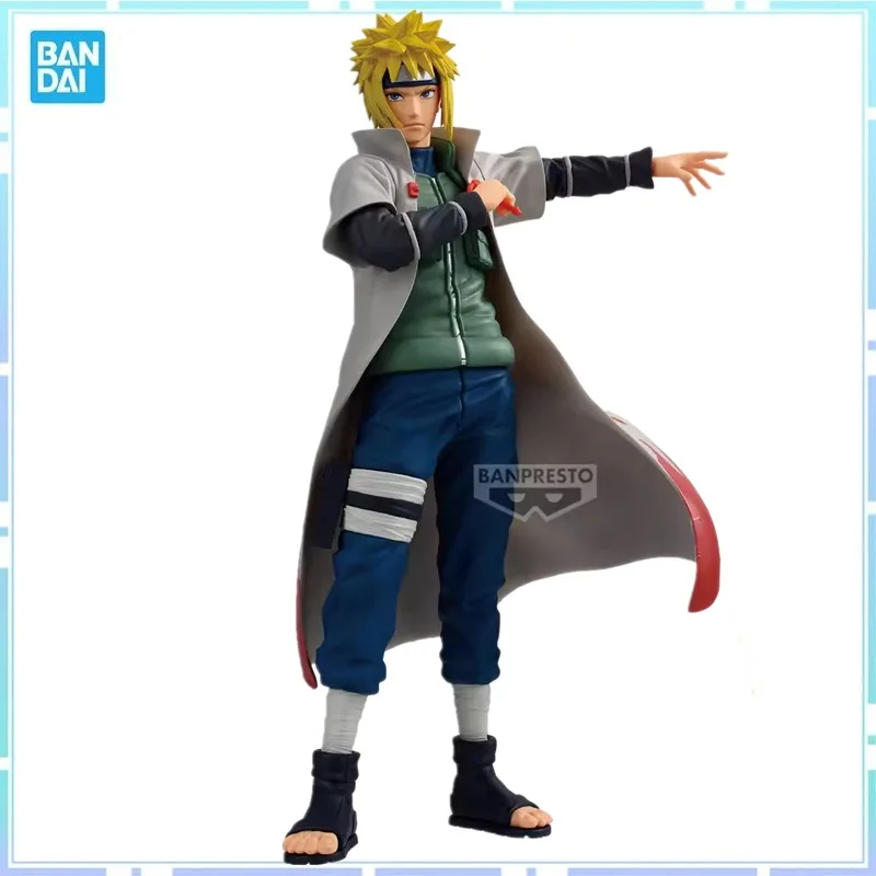 

Bandai Official Banpresto Anime NARUTO Grandista Namikaze Minato PVC Action Figure Model Collectibles Toy Gifts