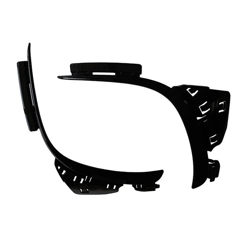 

NEW-1Pair Front Bumper Fog Light Trim Strips For Mercedes-Benz GLE W167 2020-2024 A1678858503 A1678858603
