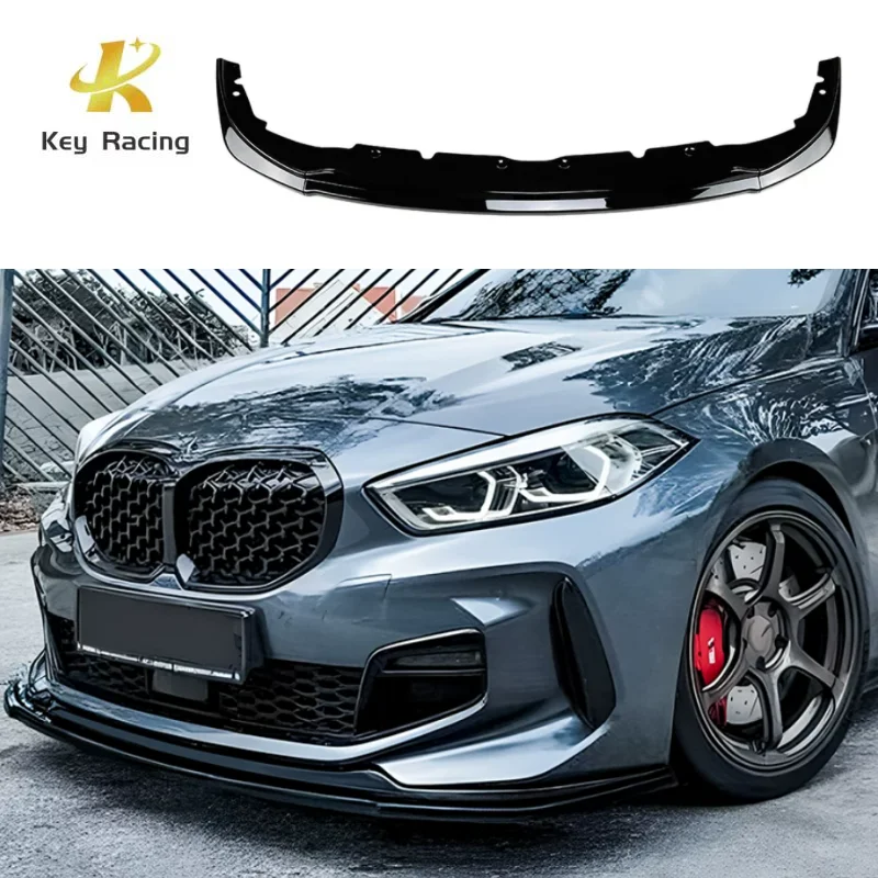 

F40 Front Bumper Lip Splitter For BMW 1 Serie F40 M Sport 118i 120i 128ti 2020-2024 Front Lip Guard Protector Auto Part Tuning