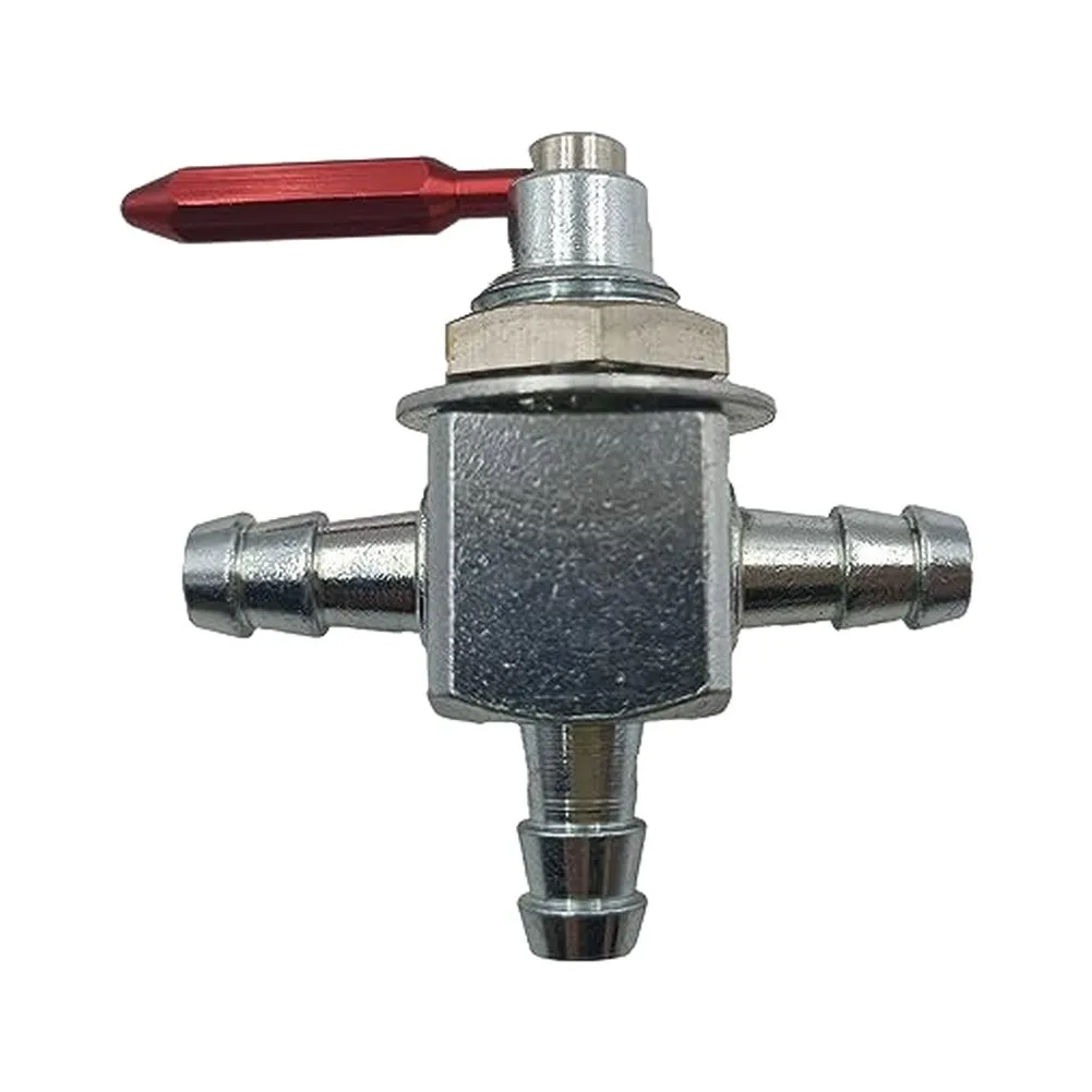 For Lawn Care Maintenance 3-way Fuel Petcock Efficient Fuel Flow Control Valve Fuel Valve Metal And Pvc Construction