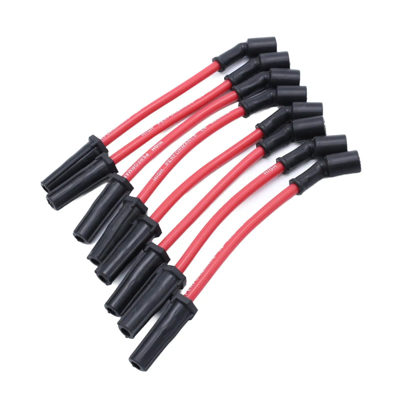 

Комплект высококачественных красных проводов зажигания 10,5 мм с пластиковыми втулками для Holden Commodore VT VX VY VZ LS1 LS6