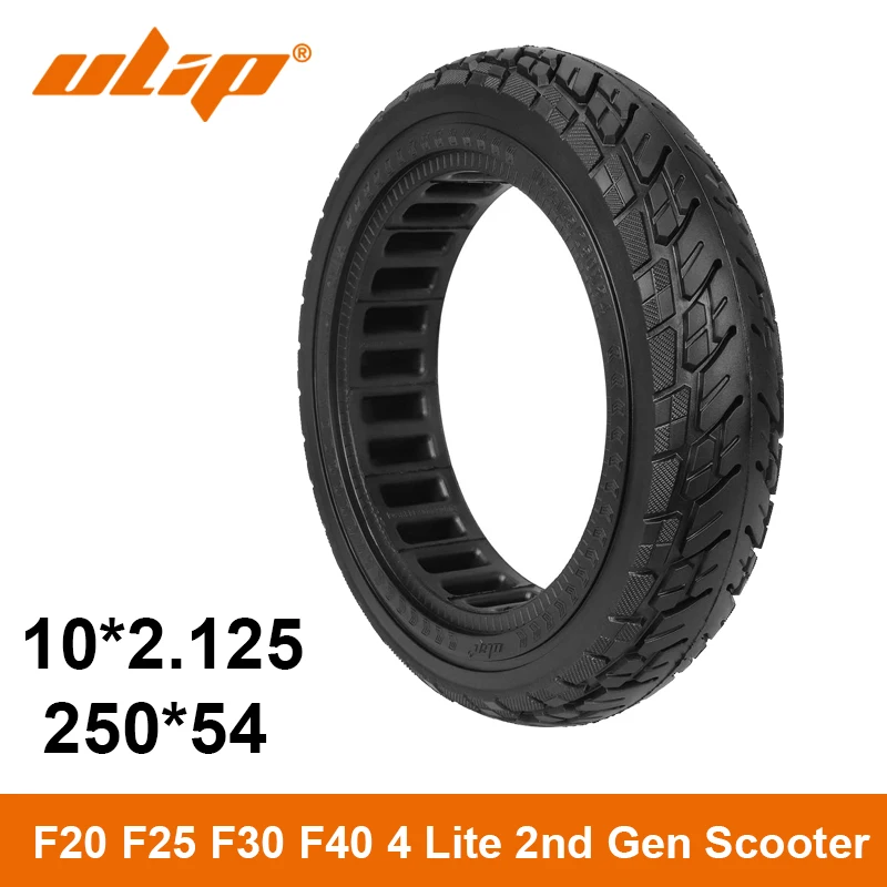 

Ulip 10X2.125 Off-road Solid Tire Explosion Proof For XM F20 F25 F30 F40 4 Lite 2nd Gen Scooter 10 Inch 250X54 Tyre Replacement