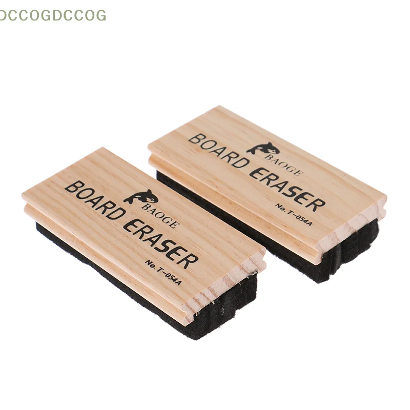 Wooden Chalkboard Duster Classroom Cleaner Kit Large Board Eraser Board Cleaner Blackboard Wool Felt Eraser