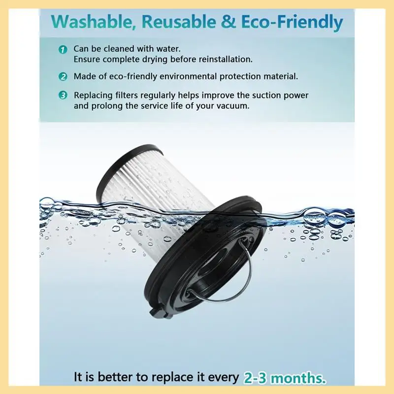 

GOOD-4Pack HEPA Pleated Filter Replacement For Bissell Cleanview XR 200W/ Cleanview XR Pet 300W,Replace 1638010
