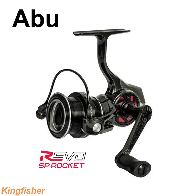 Abu Revo SP Rocket Spinning Reel 10+1BB Ultra light Fishing Reel 7.6:1 Extreme High Speed Gear Ratio for Saltwater or Freshwater