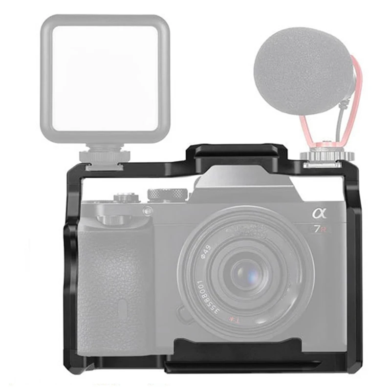 

Клетка для камеры, видеоклетка, крепления для обуви для Sony A7M4/A7M2/A7M3/A7R3/A7R2/A72/A73/A74, аксессуары для фотосъемки