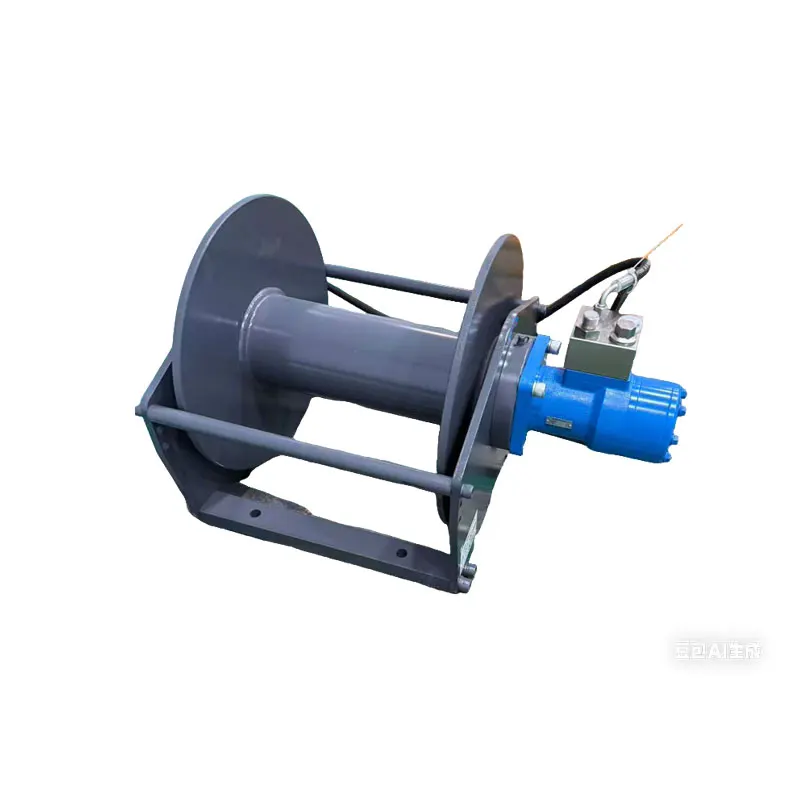 New Hydraulic Winch Premium Quality Advanced Brake Strong Pulling Force Winch for Crane Oilfield Mining and HeavyTraction