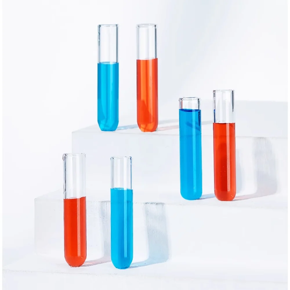 Duchenne small tube fermentation tube 6X30mm 8X30mm small glass test tube tube thickened glass small tube