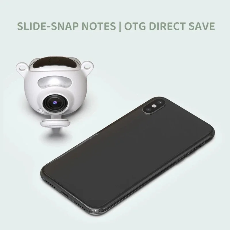 Lenovo Mini Cute Camera Full Color Large Screen Vlog Photography Video Recording Pocket Sprite Camera Children Student Campus