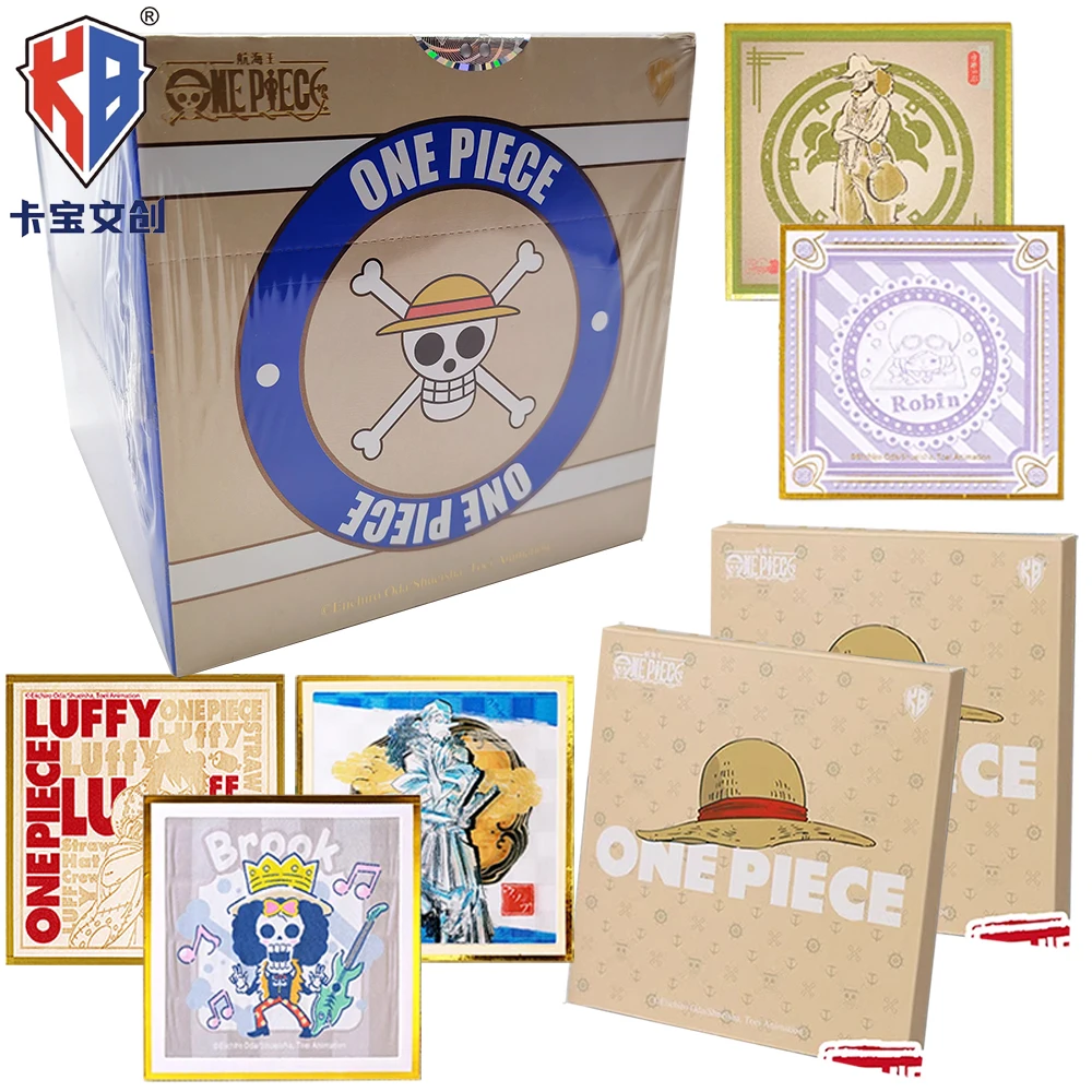 

Original Kabao One Piece Collection Card Exquisite Wood Carving Color Paper Card Fans' Favorite Fantasy Anime Peripheral Gifts