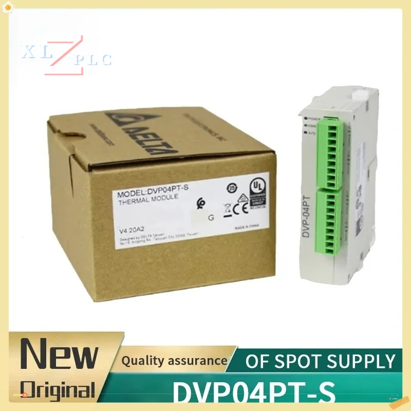 New original DVP06PT-S DVP04TC-S DVP14SS211T DVP04PT-S DVP Series PLC Module  Analog Programmable Logic Controller Module