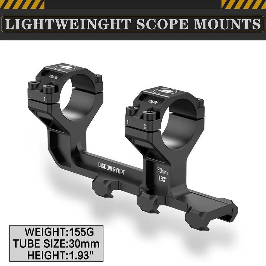 Explorer Lightweight Forward Extension Integrated Fixture -30-34 tubes for precise long-range shooting at a height of 1.5 inches