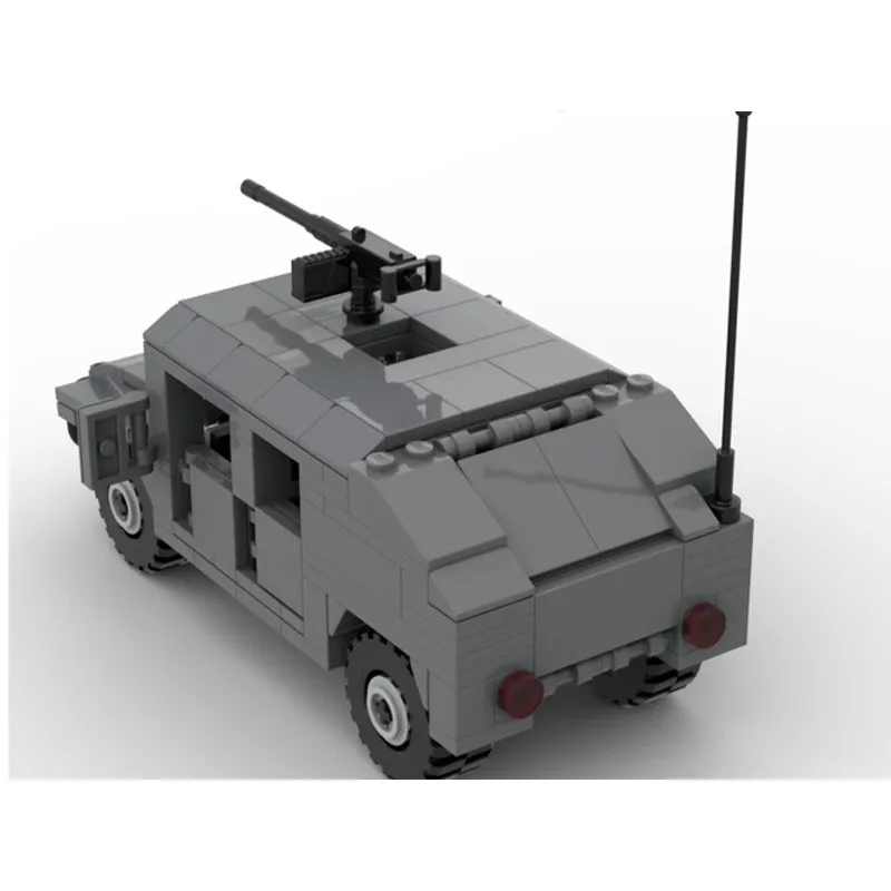 Hot Military Vehicles Series HUmmer M1025 Multipurpose Car Building Block DIY Model Collection Experts Education Brick Toys Gift