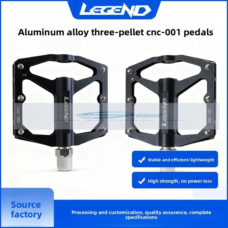 

LEGEND Mountain Bike Bicycle Earth Slope Bike Aluminum Alloy Tribelin CNC Melon Bike Ultra Light Pedal 001