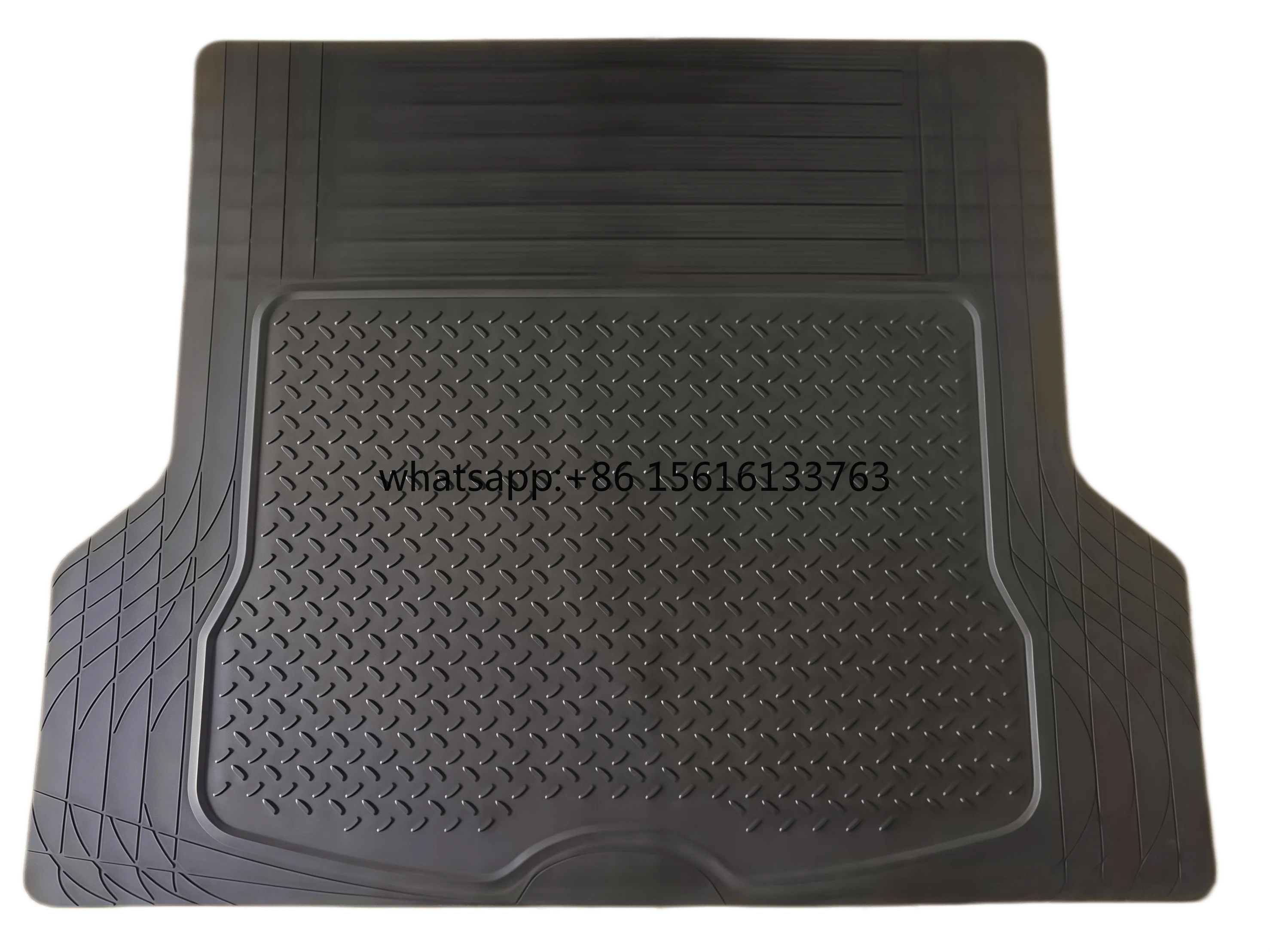 

All Weather Waterproof PVC Rubber Cargo Liner Universal Car Trunk Mat for Front Position