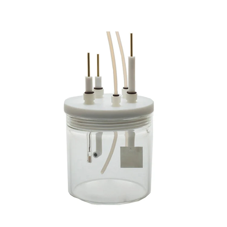 Customizable Three-Electrode Electrolytic Cell High Precision Machinery for Durable Electrochemical Research