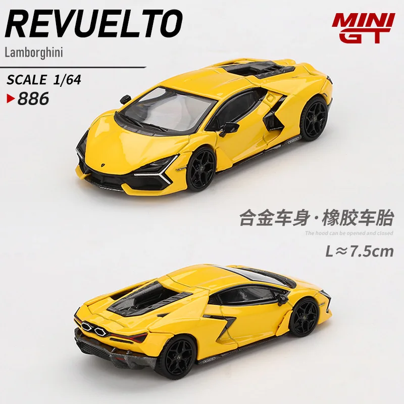 MINIGT 1/64 Porsche 911 Lamborghini Revuelto Nissan metalen gegoten auto's modus Speelgoed Voor Jongens verzamelen ornamenten 892 970 995 996 163