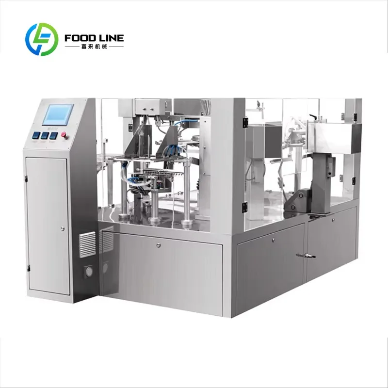 Customized Quantitative Filling Machine Rotary Packer for Sauce Jam Honey Syrup Ketchup Automatic Liquid Packaging Machine