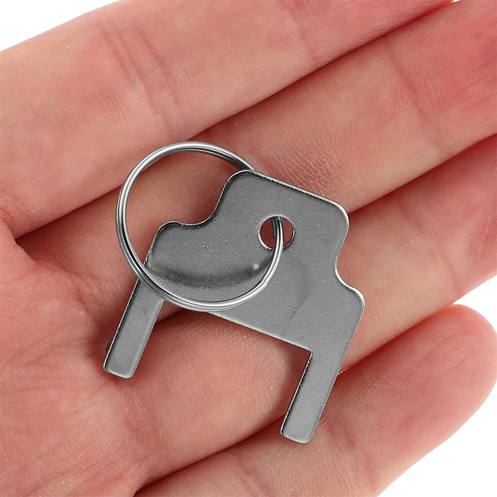 

Stainless Steel Tissue Dispenser Key 6pcs for Paper Towel Holder and Soap Dispenser Replacement Public Restroom Use