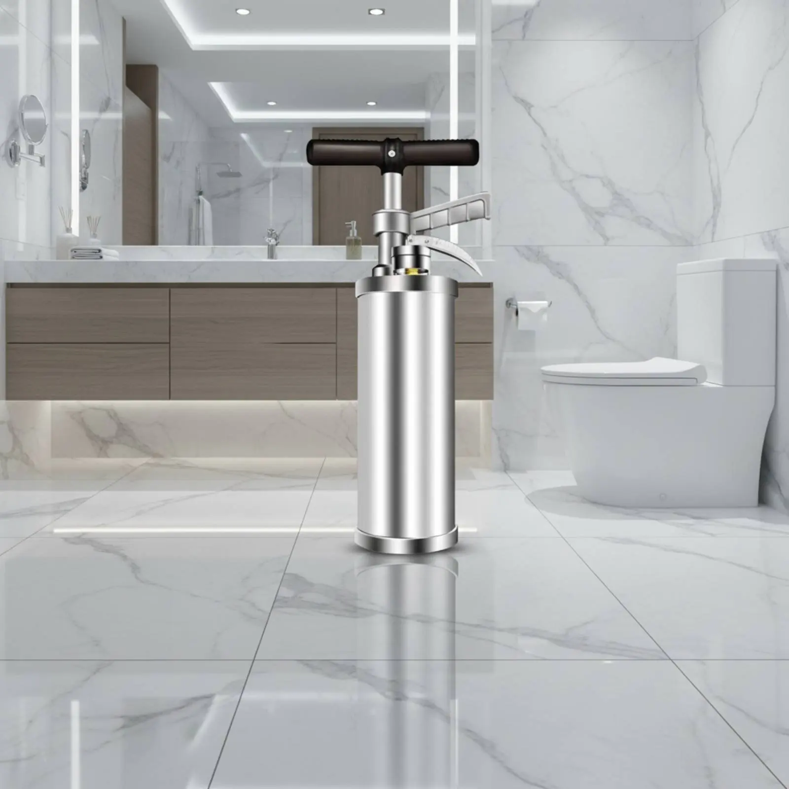 

Air Pressure Drain Unclogger Quick Unclogging Toilet Plunger Pump Home Tool for Bathroom, Kitchen