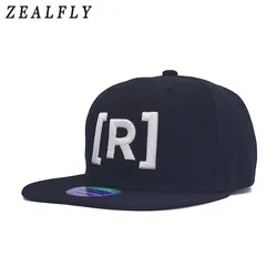 Resident Cap Embroidery Letter R Snapback Hat for Men Women Hip Hop Hats Outdoor Adjustable Baseball Caps