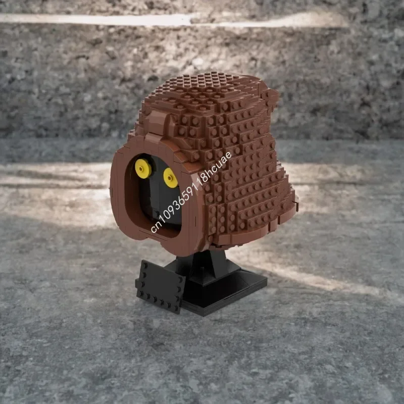 

740 шт., бюст Star Battle Jawasad-коллекция шлемов, стильные креативные строительные блоки, игрушка для детей, подарок на день рождения, повышение творчества