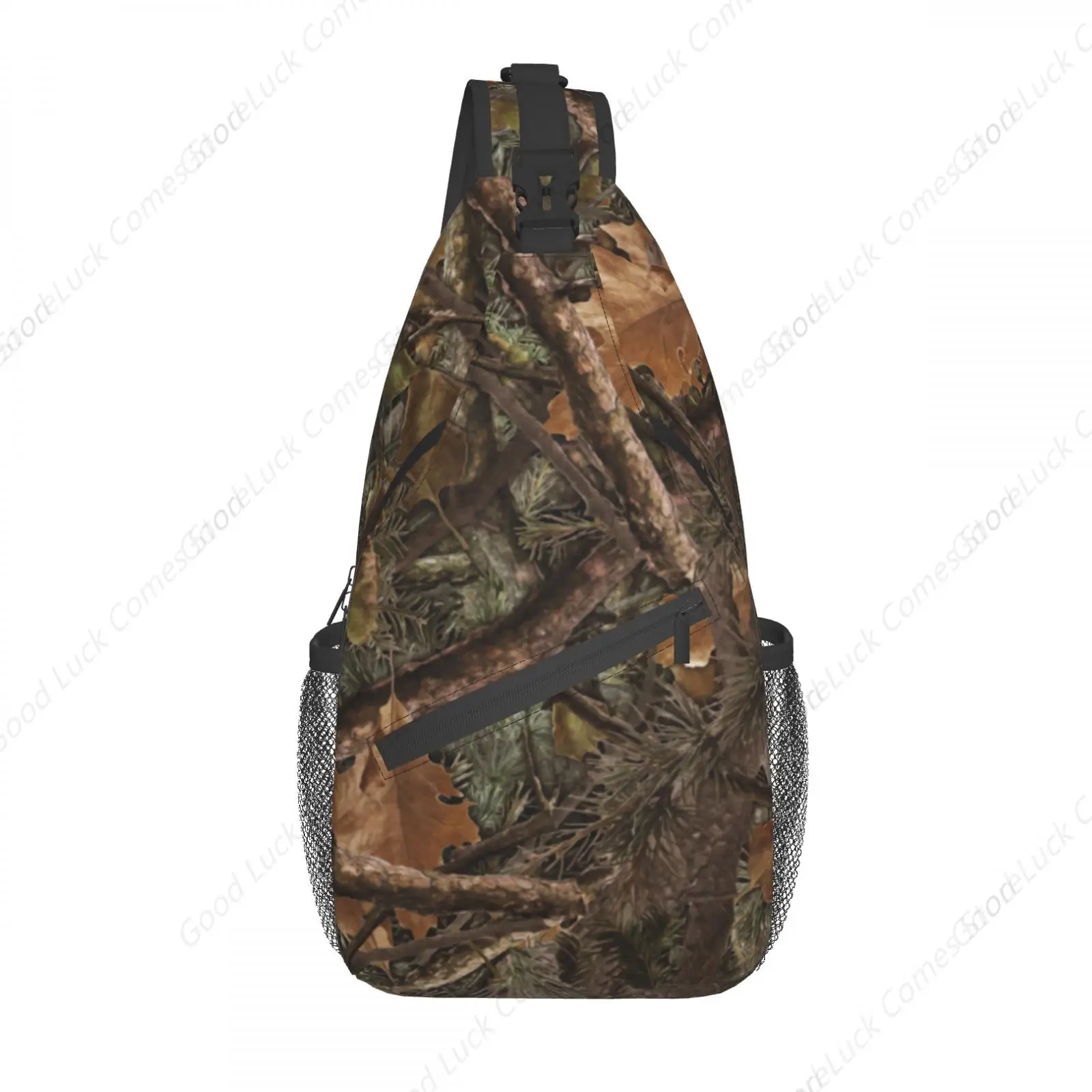 

Camo Forest Crossbody Bags Trendy Sling Backpack Chest Shoulder Bag Gym Cycling Travel Hiking
