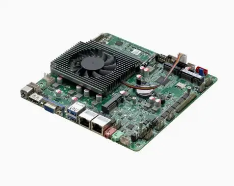 AvaCorei7-8565u Mini-ITX Motherboard 8th Core Intel CPU IPC SBC Embedded Ultra-thin Mainboard With 6COM 2LAN DC12V DDR4 6USB LVD