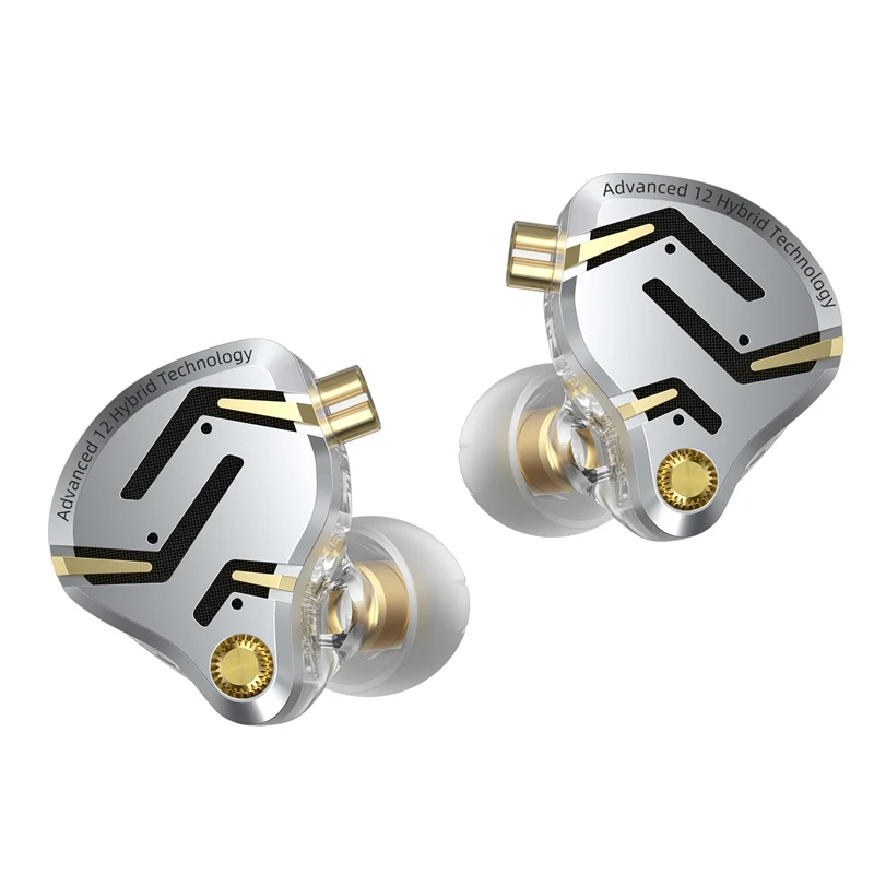 KZ ZS12 PRO 2 vlaggenschip-kwaliteit superlineaire hybride IEM-oortelefoon HiFi bas-in-ear-koptelefoon Esports Gaming Headest Bedrade oordopjes - afbeelding 2