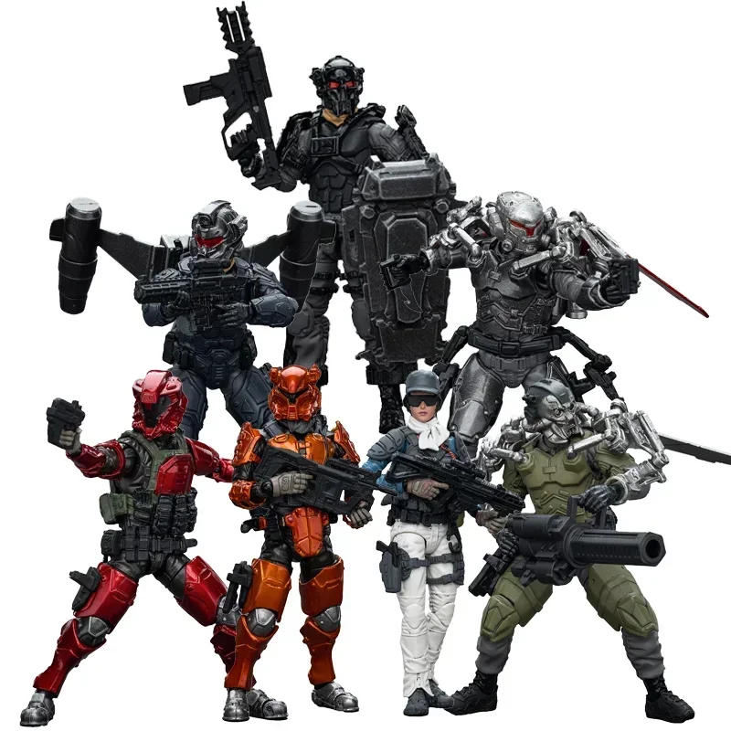 IN STOCK JOYTOY 1/18 Action Figure Military Armed Force Series Anime Figurins Toys Collectible Model Room Decor Custom Ornament