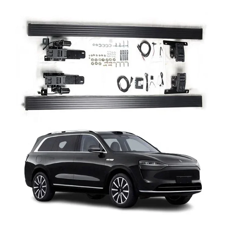 

Foldable Iron Material Running Boards With LED Light For SUV SERES HUAWEI AITO M9 2024 Compatible With Honda Nissan Kia BMW